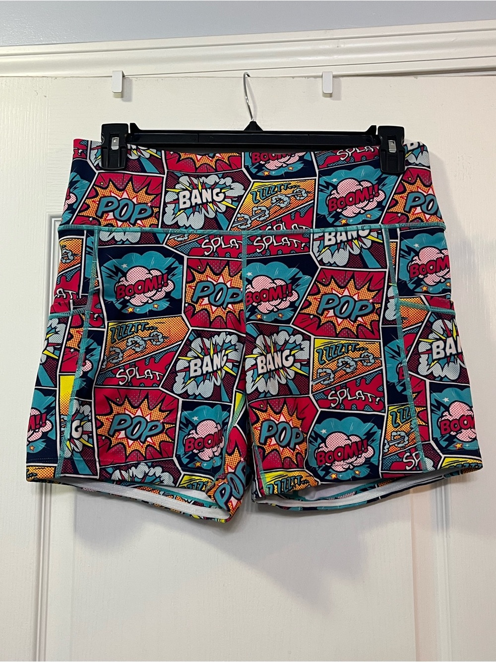 Constantly Varied Gear Comic Pop Multicolor Athletic Shorts